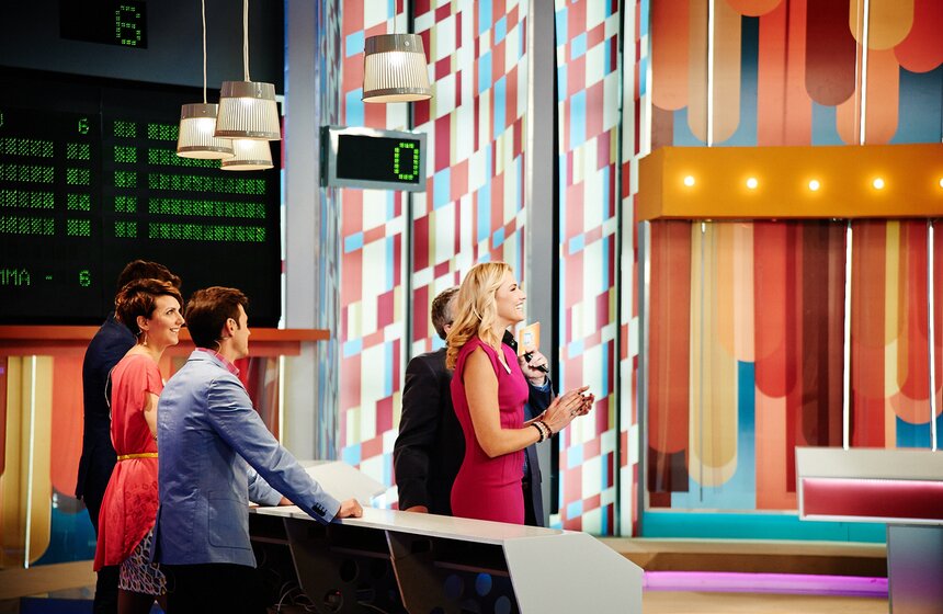 Ведущие канала "Москва 24" приняли участие в программе "100 к 1" 25 фото