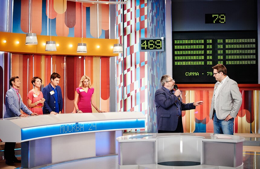 Ведущие канала "Москва 24" приняли участие в программе "100 к 1" 26 фото