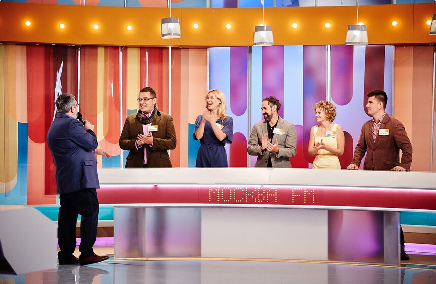 Ведущие канала "Москва 24" приняли участие в программе "100 к 1" 9 фото
