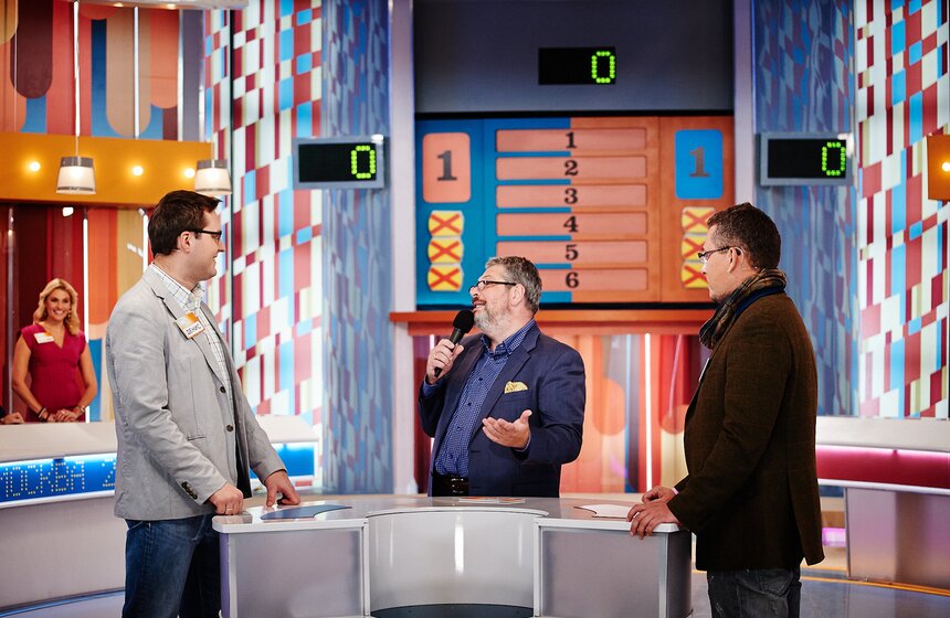 Ведущие канала "Москва 24" приняли участие в программе "100 к 1" 10 фото