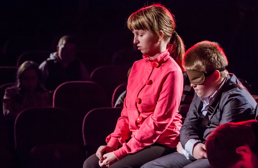 В Москве появился спектакль для слабовидящих детей 14 фото