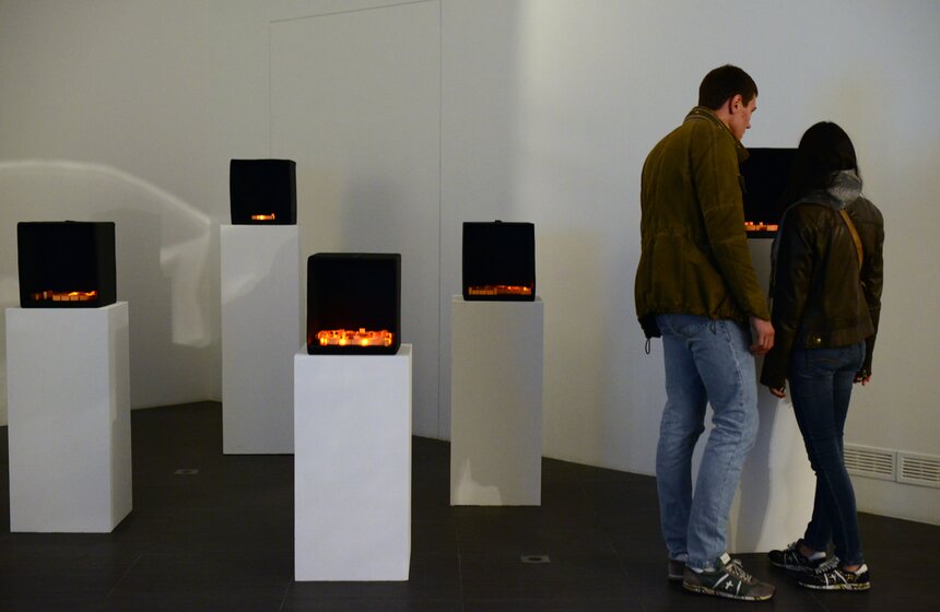 Фонд культуры "Екатерина" открыл выставку "Говорит Москва" 12 фото