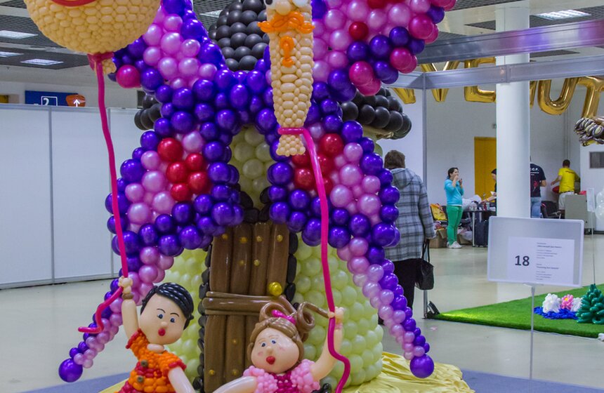 В Москве прошел XV Международный фестиваль воздушных шаров 7 фото