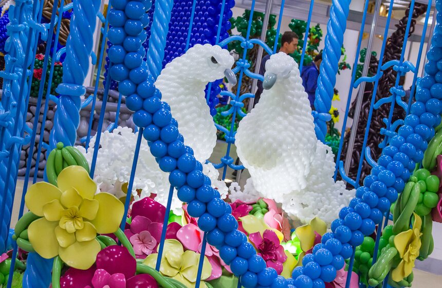 В Москве прошел XV Международный фестиваль воздушных шаров 6 фото