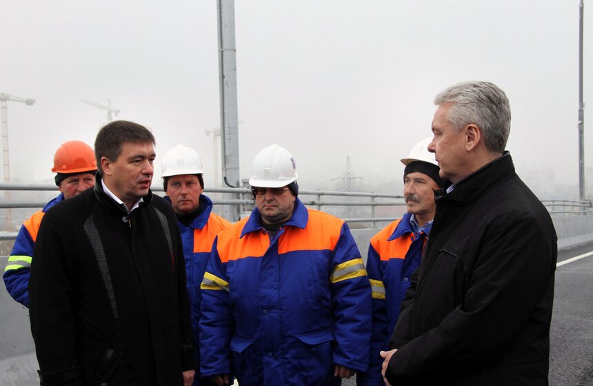 Открылась эстакада на развязке Мичуринского проспекта и МКАД 7 фото