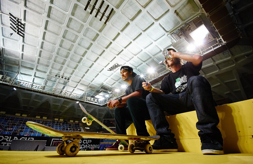 В Москве прошел Кубок мира по скейтбордингу 25 фото