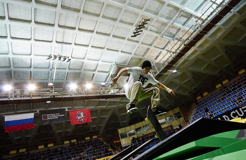 В Москве прошел Кубок мира по скейтбордингу 27 фото