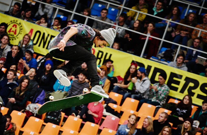 В Москве прошел Кубок мира по скейтбордингу 13 фото