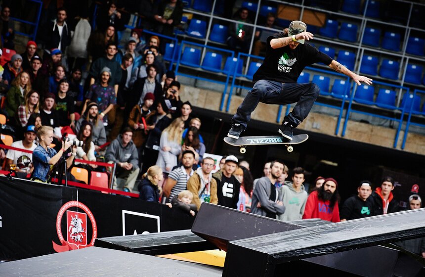 В Москве прошел Кубок мира по скейтбордингу 21 фото