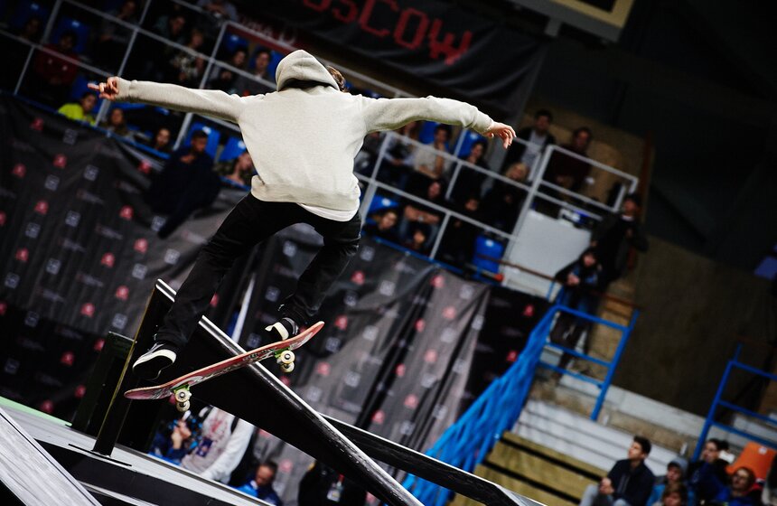 В Москве прошел Кубок мира по скейтбордингу 17 фото