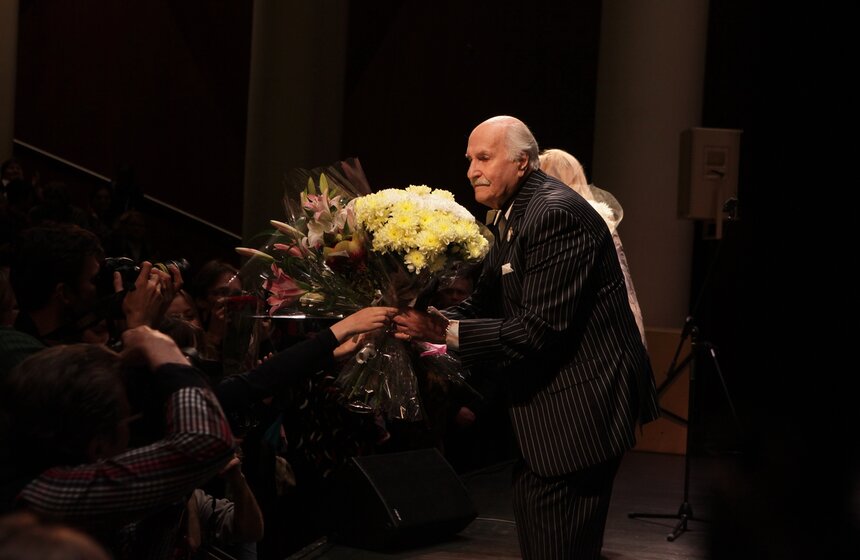 В Доме музыки прошел творческий вечер Владимира Зельдина 16 фото