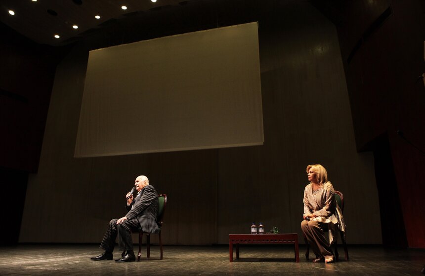 В Доме музыки прошел творческий вечер Владимира Зельдина 14 фото