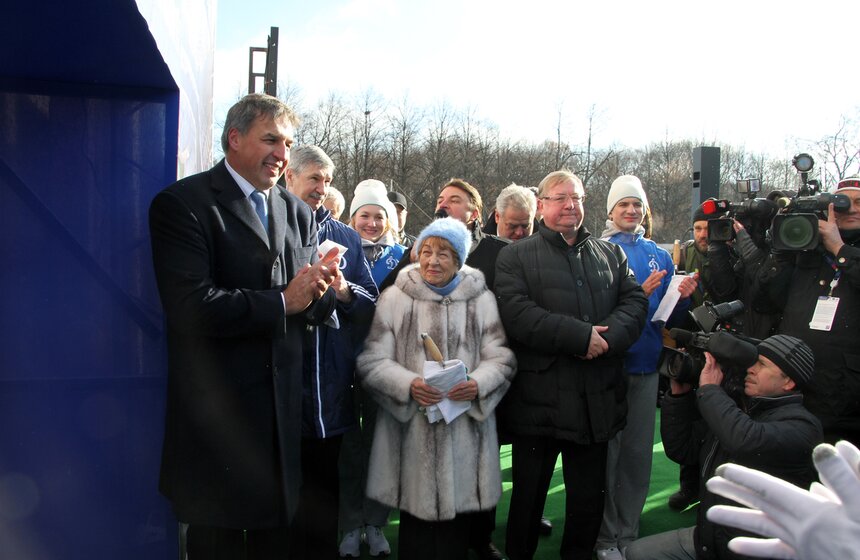 В стену стадиона "Динамо" заложили памятную капсулу 21 фото