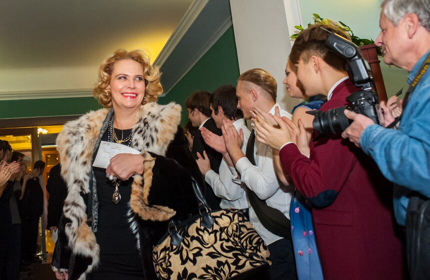 В Театре имени Вахтангова отпраздновали юбилей "Щуки" 9 фото