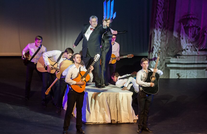 В Театре имени Вахтангова отпраздновали юбилей "Щуки" 27 фото