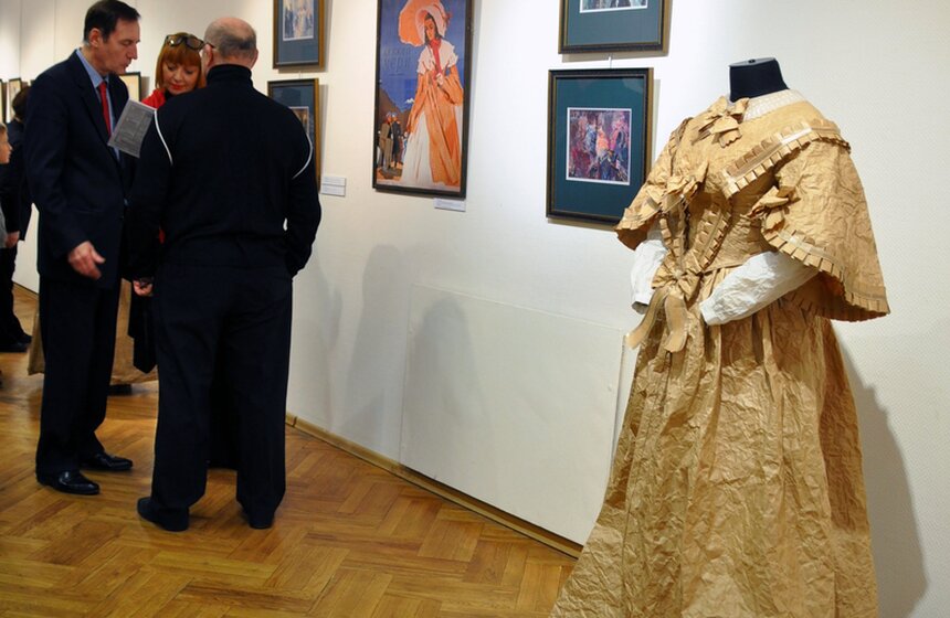 В галерее "Нагорная" открылась выставка к 200-летию Лермонтова 9 фото