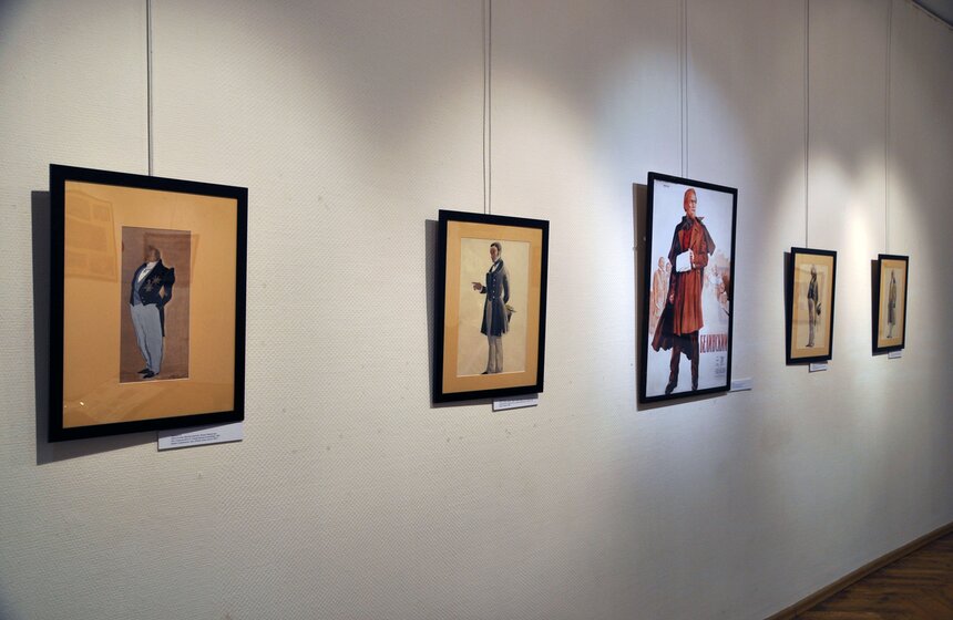 В галерее "Нагорная" открылась выставка к 200-летию Лермонтова 3 фото