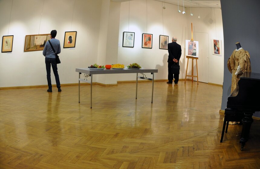 В галерее "Нагорная" открылась выставка к 200-летию Лермонтова 2 фото