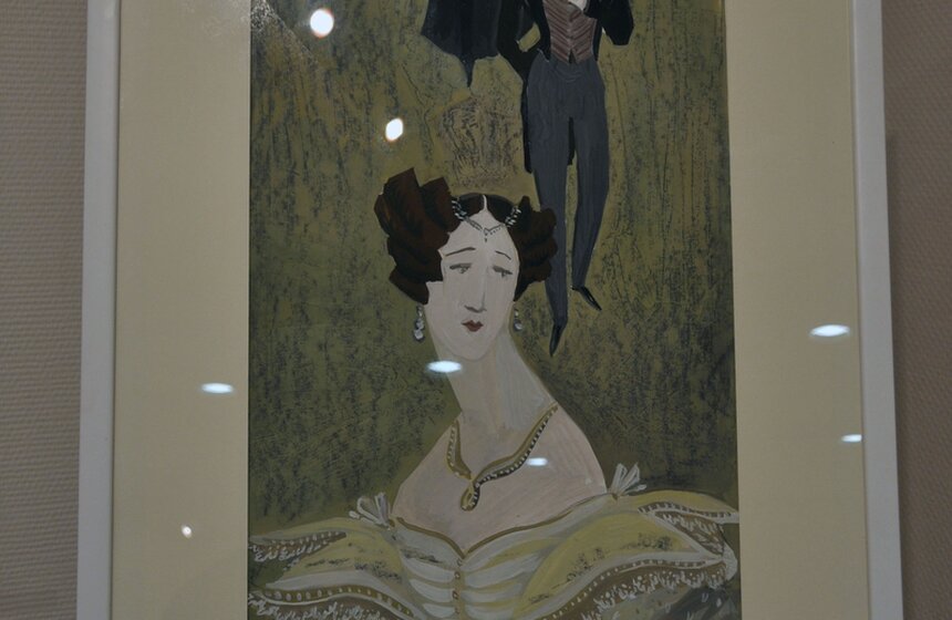 В галерее "Нагорная" открылась выставка к 200-летию Лермонтова 16 фото