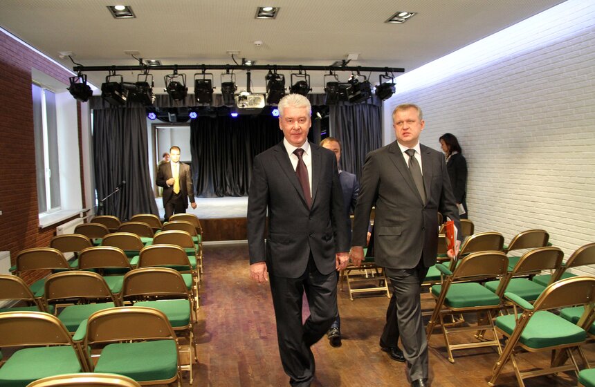 Сергей Собянин посетил модернизированный дом культуры "Дружба" 22 фото