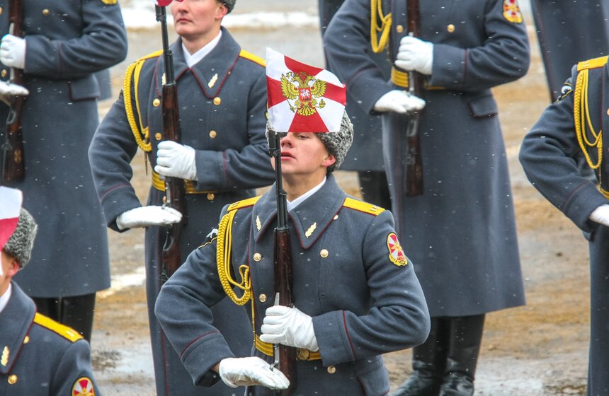 На выставке "ИнтерПолитех" провели учебный бой 5 фото