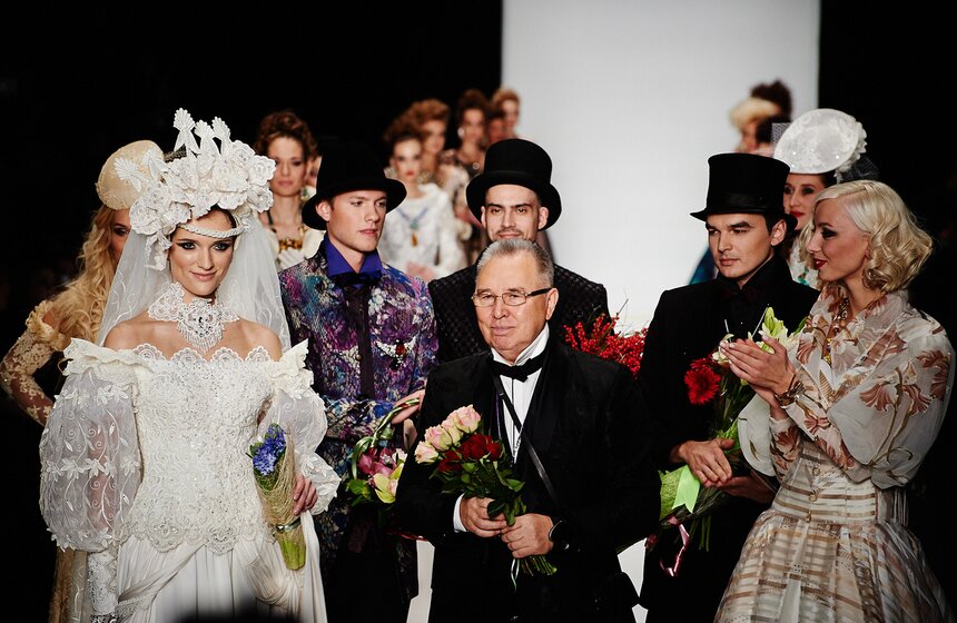 Показ Вячеслава Зайцева открыл Mercedes-Benz Fashion Week Russia 34 фото