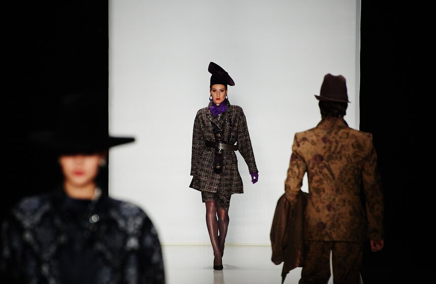 Показ Вячеслава Зайцева открыл Mercedes-Benz Fashion Week Russia 14 фото