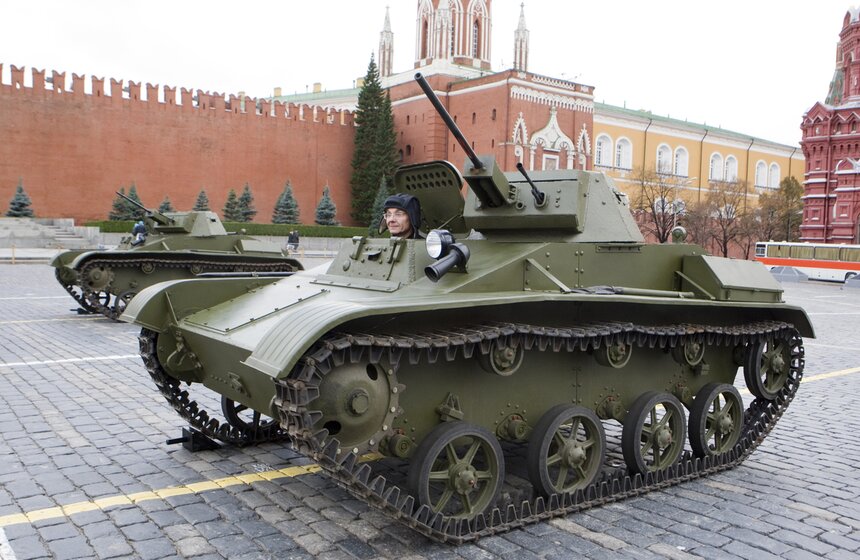 Тренировка на Красной площади