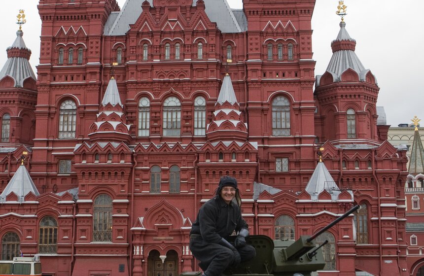 Тренировка на Красной площади