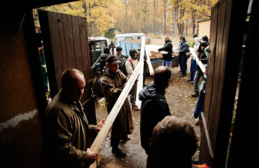 На полигоне "Коммунарка" провели субботник 11 фото