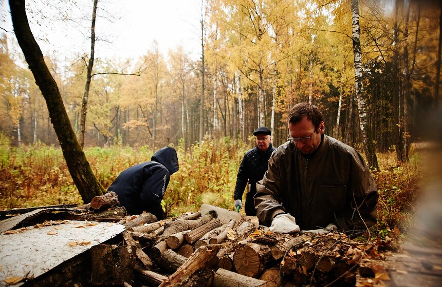 На полигоне "Коммунарка" провели субботник 7 фото