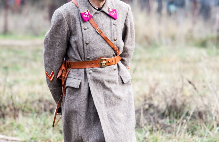 В Бородине прошла реконструкция боев под Москвой 1941 года 20 фото