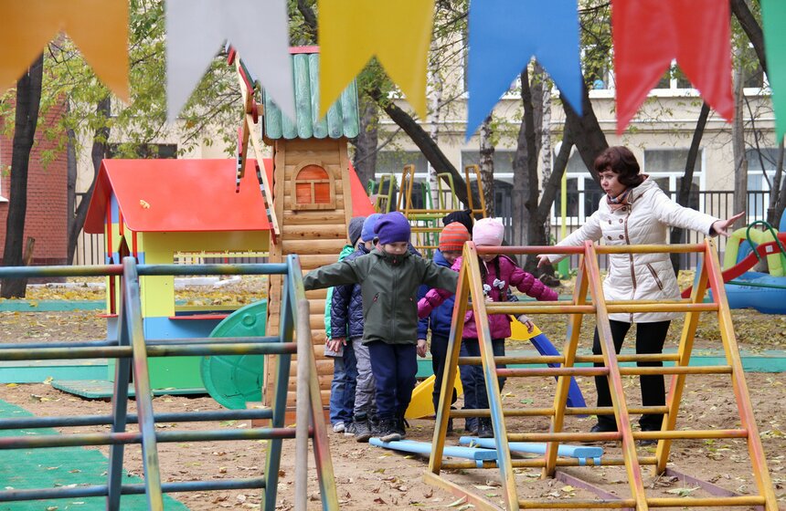 Сергей Собянин посетил частный детский сад на юге Москвы 13 фото