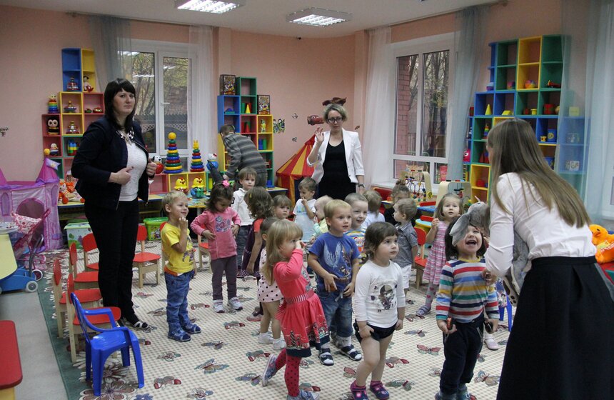 Сергей Собянин посетил частный детский сад на юге Москвы 9 фото