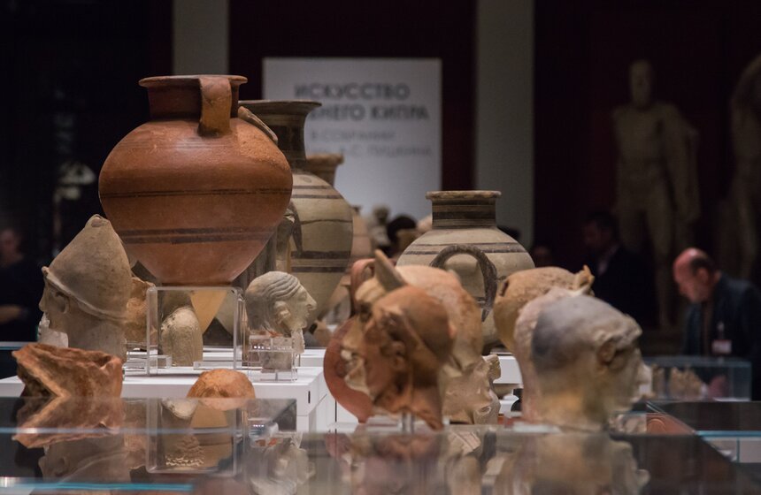 В ГМИИ имени Пушкина проходит выставка искусства древнего Кипра 13 фото