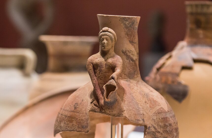 В ГМИИ имени Пушкина проходит выставка искусства древнего Кипра 12 фото