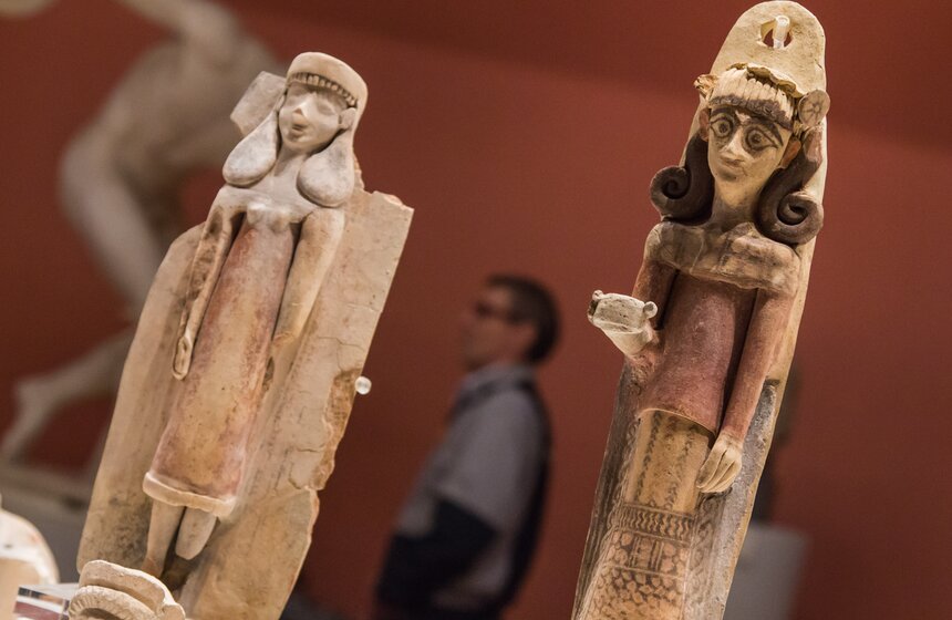 В ГМИИ имени Пушкина проходит выставка искусства древнего Кипра 11 фото