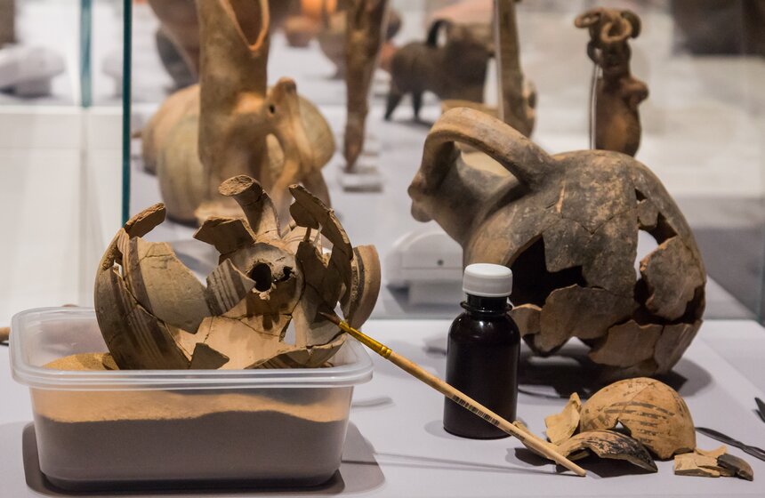 В ГМИИ имени Пушкина проходит выставка искусства древнего Кипра 14 фото