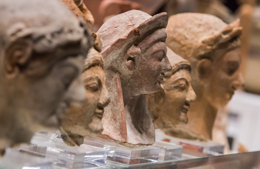 В ГМИИ имени Пушкина проходит выставка искусства древнего Кипра 17 фото