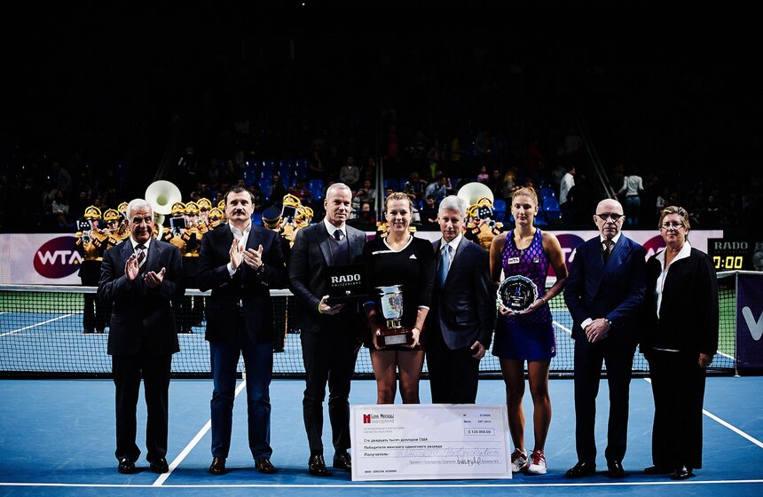 Теннисный турнир Кубок Кремля прошел в "Олимпийском" 14 фото