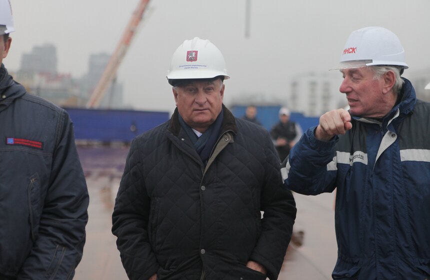 Как проходит реконструкция Ленинградского путепровода 7 фото