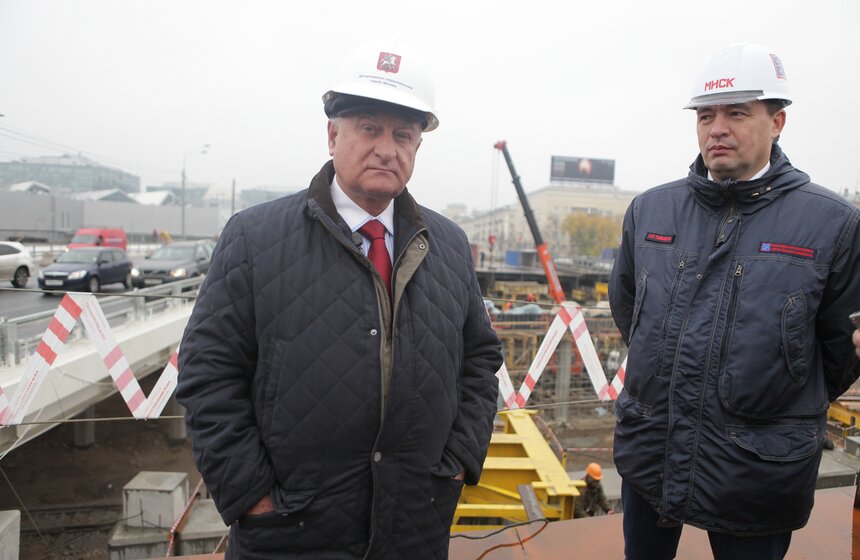 Как проходит реконструкция Ленинградского путепровода 15 фото