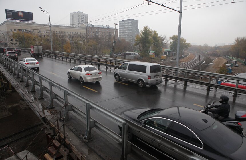 Как проходит реконструкция Ленинградского путепровода 18 фото