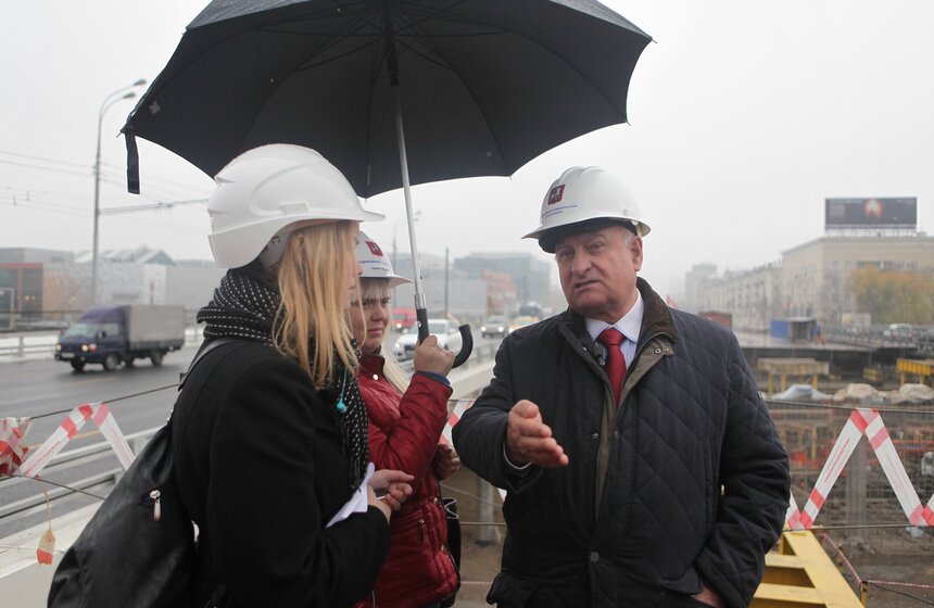 Как проходит реконструкция Ленинградского путепровода 22 фото