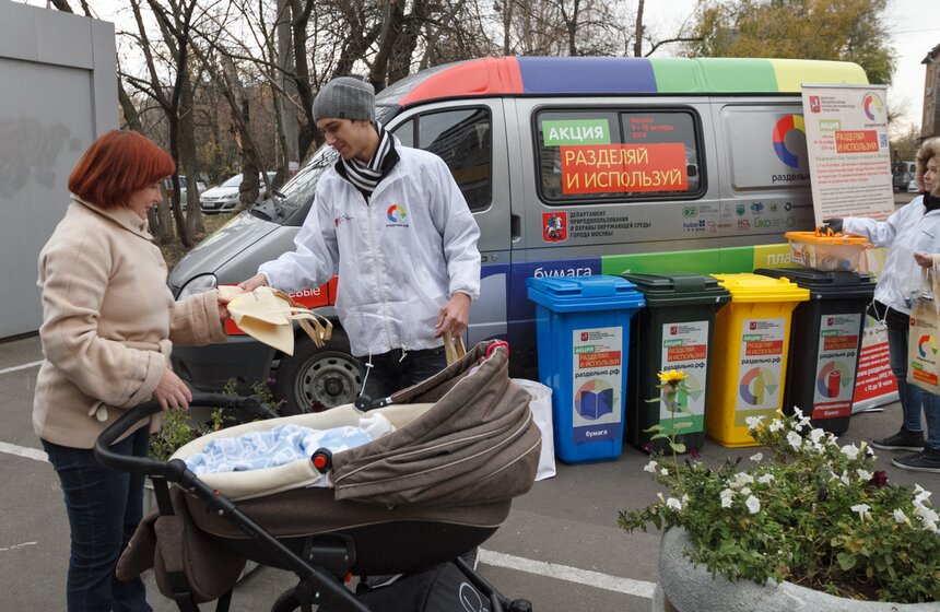 В столице прошла акция по раздельному сбору отходов 3 фото