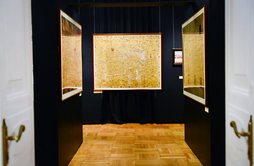 В музее Востока открылась выставка, посвященная семье Рерихов 23 фото