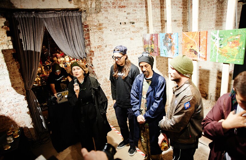 В МУАРе открылась выставка художника FUTURA "Изгиб времени" 18 фото