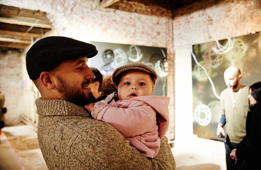 В МУАРе открылась выставка художника FUTURA "Изгиб времени" 17 фото