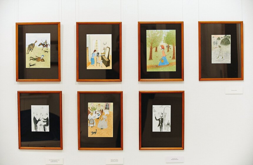 В Галерее XXI века открылась выставка "Свидание с персонажами" 1 фото