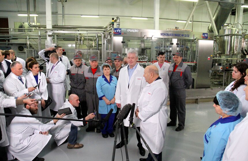 Комбинат "Очаково" начал производить натуральные соки 10 фото